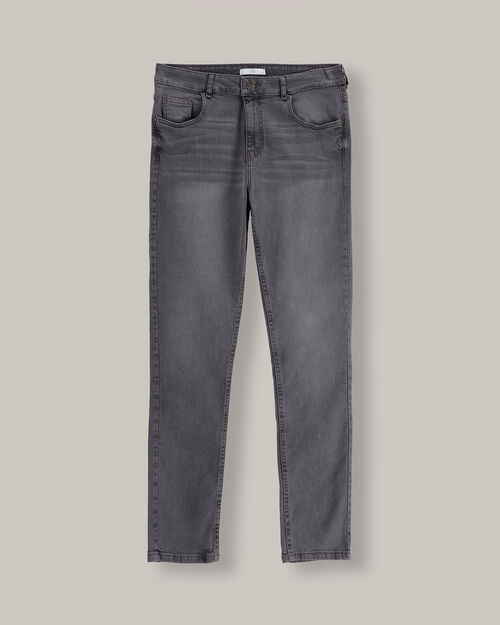 Jeans Skinny Tapered Gris